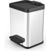 Odpadkový koš Hailo Öko duo Plus M 0622-200, 9 + 9 litrů, nerez