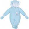 Zimná kombinézka New Baby Nice Bear modrá 68 (4-6m)