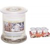 Vianočná sviečka Bartek Candles Vanilla Angel v skle 260 g