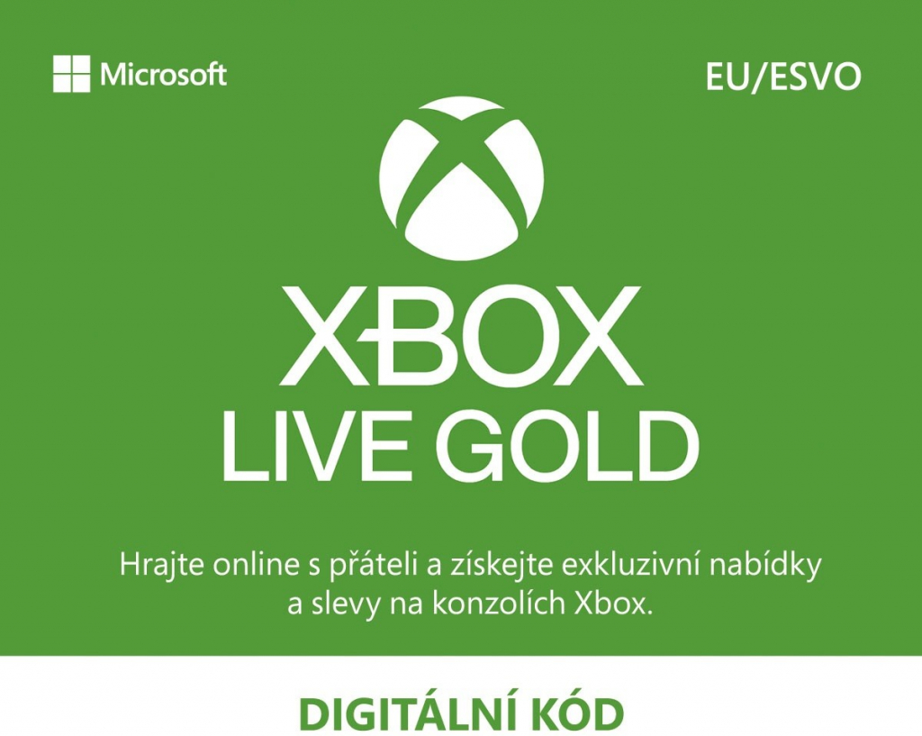 Microsoft Xbox Live Gold členstvo 6 mesiacov od 25,96 € - Heureka.sk