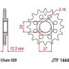 JT Reťazové koliečko JT JTF 1444-17 17T, 520