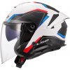 LS2 OF618 VERSO II AIR WHITE BLUE RED 3XL - M