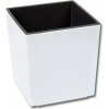 Lamela Kvetináč 30 x 30 x 31 cm plast biely