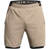 Pánske krátke nohavice Under Armour, VANISH WOVEN 2IN1 STS béžová,čierna XXL
