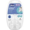 Chicco cumlík na fľašu Perfect 5/Well Being fyziologický rýchly prietok 2 ks V001517