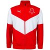 Puma SKS Prematch Jacket červená / bílá