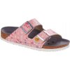 Dámske pracovné šľapky BIRKENSTOCK - Birkenstock Arizona ESD Flower rosa - 54283 Veľkosť: 35