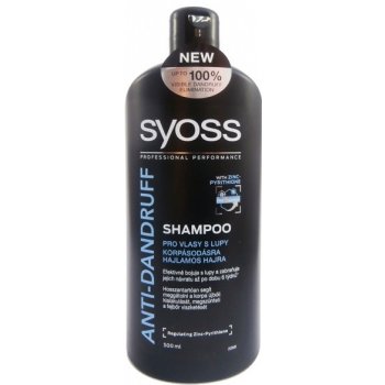 Syoss Anti Dandruff Control šampón na vlasy proti lupinám 500 ml od 3,16 €  - Heureka.sk