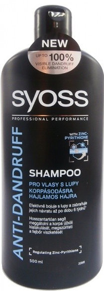 Syoss Anti Dandruff Control šampón na vlasy proti lupinám 500 ml od 3,97 €  - Heureka.sk