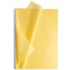 Hodvábny papier 50 x 70 cm žltá, 26 ks