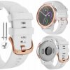 SILIKÓNOVÝ PÁSIK PRE GARMIN VIVOACTIVE 4S VENU 3S SPONKA ROSEGOLD