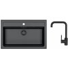 ALVEUS SET ALVEUS ATROX 40/91 BLACK ADDITION + BATÉRIA OZ black addition