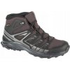 SALOMON EXTEGRA MID GTX (41 1/3) Pánske trekingové topánky Textil Čierna