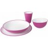 Omada Sanaliving Set 4 fuscia Fialová nádobí