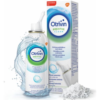 Otrivin Breathe Clean Izotonický nosný sprej s morskou vodou 100 ml