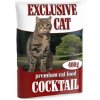 DELIKAN EXCLUSIVE CAT Cocktail 400g Krmivo pre vonkajšie a vnútorné mačky z hydinového mäsa a rýb