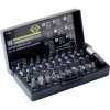 C.K T4508 sada bitov, 41-dielna, plochý, krížový PH, krížový PZ, ITX BO, štvorzub (XZN), Spanner (s 2 otvormi), TORQ, Tri-Wing, 1/4 (6,3 mm); T4508
