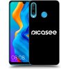 Picasee silikónový čierny obal pre Huawei P30 Lite - Picasee - new logo - white