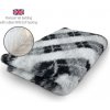 DRYBED Premium Vet Bed Diamant čierny 100 x 75 cm
