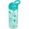 Tritanová fľaša na nápoje so slamkou Delfín, 500 ml