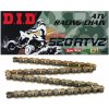 Reťaz pohonu DID 520 ATV X-RING - zlatá Prevedenie: Počet článkov 96