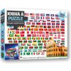 Kniha a puzzle Vlajky celého sveta - Kolektív