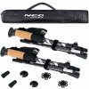 Neo-Sport NS-382 Trekingové hole Professional, 85-130 cm, 0,355 kg, 2 ks, šedá