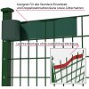 TecTake 401875 tieniaca plotová fólia s upevňovacími sponami 70 m, zelená