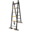 Rebrík teleskopický MAGG Profi 1,9 m, 12 stupňov, 150 kg