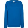 F.O.L. | Lady-Fit LW Raglan Sweat, Dámska raglánová mikina, modrá Royal, S