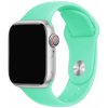AppleKing silikónový remienok s kratšou a dlhšou prackou pre Apple Watch Ultra 49mm / 46mm / 45mm / 44mm / 42mm - mentolový - možnosť vrátiť tovar ZADARMO do 30tich dní