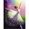 Diamantová výšivka 5D - Baletka
