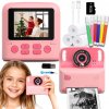 Mini Termálna Tlačiareň – Instantný Fotoaparát pre Deti +3 Rolky