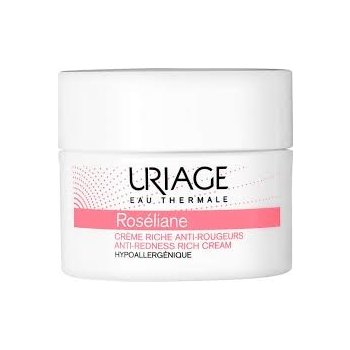Uriage Roséliane vyživujúci denný krém pre citlivú pleť so sklonom k začervenaniu (Anti - Redness Rich Cream) 50 ml