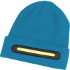 Čiapka Strend Pro beanie, 40x LED, modrá, akrylové vlákna, 750 mAh batéria