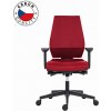 Powerton Kancelárske ergonomické kreslo Sima, Červené