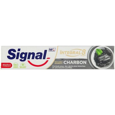Signal Nature Elements Integral 8 Charcoal zubná pasta 75 ml