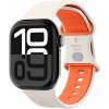 Spigen - Nano Pop remienok pre Apple Watch 1/2/3/4/5/6/7/8/9/10/SE/SE 2 (38/40/41/42 mm) - oranžovo-béžový (Orange Beige)