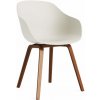 Hay AAC 222 Lacquered Walnut Veneer melange cream