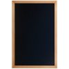 Nástenná popisovacia tabuľa WOODY s popisovačom, 40x60 cm, teak