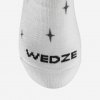 WEDZE Detské lyžiarske ponožky 100 hrejivé biele 23-26