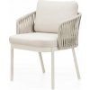 Záhradné kreslo Porticato béžové