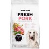 John Dog Fresh suché krmivo pre psov s bravčovým mäsom 3 kg