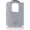 Zámok Yale Y122B/50/123/1, High Security, visiaci, pochromovaný, 50 mm, 3 kľúče