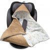 New Baby Zateplená Zavinovačka Do Autosedačky Brown