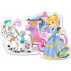 CASTORLAND Puzzle Kočiar pre princeznú MAXI 12 dielikov