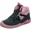 Dievčenská celoročná obuv Superfit barefit TRACE GTX Green/Rose 1-006040-7010 - 28