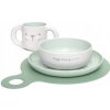 SUAVINEX Hygge jedálenský set 6m+ zelená 5 ks
