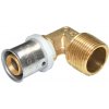 TOPtherm PEXAL Koleno s vonkajším závitom 16 mm x 1/2