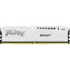 Kingston FURY Beast White/DDR5/32GB/6000MHz/CL30/1x32GB/White KF560C30BW-32